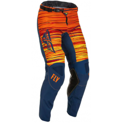 Мотокрос брич FLY RACING KINETIC WAVE MX NAVY/ORANGE