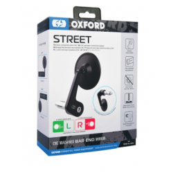 Универсално ляво огледало OXFORD Street Bar End - черно 