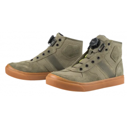 Мото кецове ICON Hooligan AF OLIVE Мото кецове ICON Hooligan AF OLIVE