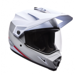 Адвенчър каска BELL MX-9 Mips - Trial White/Red