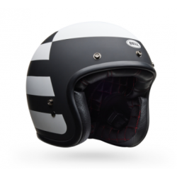 Мото каска Custom 500 - Parlor Matte Black/White