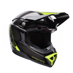 Мотокрос каска BELL Moto 10 Spherical - Strike Yellow/Grey