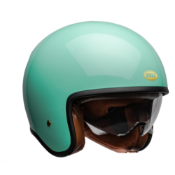 Мото каска BELL TX501 - Gloss Mint Green