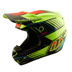 Детска мотокрос каска TROY LEE DESIGNS GP Pro Segment - Yellow