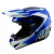 Детска мотокрос каска TROY LEE DESIGNS GP Shutter - Blue/White thumb