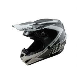 Мотокрос каска TROY LEE DESIGNS GP Shutter - Grey/White