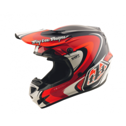 Mотокрос каска TROY LEE DESIGNS GP Pro Crossover - Navy/Red