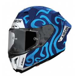 Каска AIROH GP 800 SWAIN BLUE GLOSS Каска AIROH GP 800 SWAIN BLUE GLOSS
