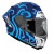 Каска AIROH GP 800 SWAIN BLUE GLOSS thumb