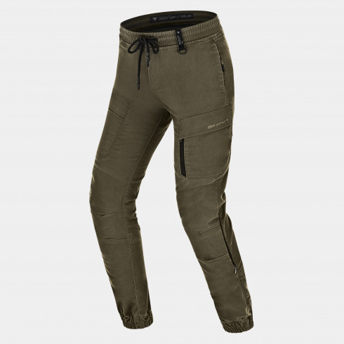 Дамски мото панталон SHIMA JOGGSY KHAKI