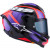 Каска ALPINESTARS S-R7 LUMEN BK/PRPL/RED thumb