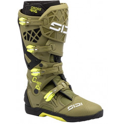 Мотокрос ботуши SIDI CROSSAIR X OLIVE/FLUO YW Мотокрос ботуши SIDI CROSSAIR X OLIVE/FLUO YW