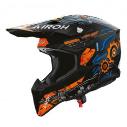 Мотокрос каска AIROH WRAAAP GEAR MATT