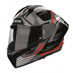 Каска AIROH MATRYX STARBUST BLACK/RED GLOSS