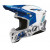 Каска AIROH AVIATOR FACTORY BLAME BLUE GLOSS thumb