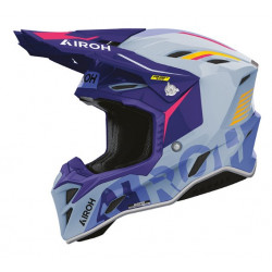 Каска AIROH AVIATOR FACTORY BLAME VIOLET GLOSS