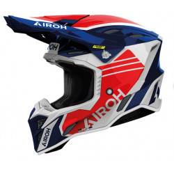 Каска AIROH AVIATOR FACTORY ATLAN RD/BL GLOSS