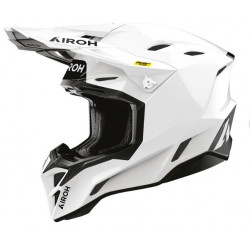 Каска AIROH AVIATOR FACTORY CARBON FIM RACING 2 WHITE