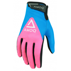 Мотокрос ръкавици AMOQ Ascent V2 Gloves Sky Blue-Pink Мотокрос ръкавици AMOQ Ascent V2 Gloves Sky Blue-Pink