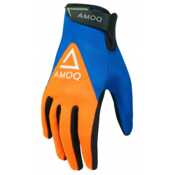 Мотокрос ръкавици AMOQ Ascent V2 Gloves Blue-Orange Мотокрос ръкавици AMOQ Ascent V2 Gloves Blue-Orange