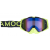 Мотокрос очила AMOQ Aster MX Goggles Black-HiVis Мотокрос очила AMOQ Aster MX Goggles Black-HiVis thumb