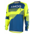 Мотокрос блуза AMOQ Ascent Strive V2 Jersey Yellow-Navy thumb