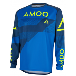 Мотокрос блуза AMOQ Ascent Strive V2 Jersey Blue-Navy Мотокрос блуза AMOQ Ascent Strive V2 Jersey Blue-Navy
