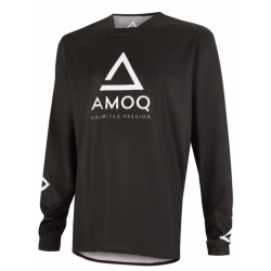 Мотокрос блуза AMOQ Ascent Comp Jersey Black-White Мотокрос блуза AMOQ Ascent Comp Jersey Black-White
