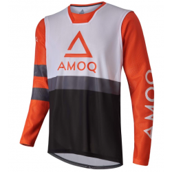 Мотокрос блуза AMOQ Airline Mesh Jersey Orange/White Мотокрос блуза AMOQ Airline Mesh Jersey Orange/White