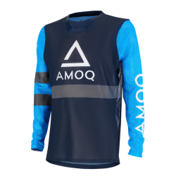 Мотокрос блуза AMOQ Airline Mesh Jersey Navy-Sky Blue Мотокрос блуза AMOQ Airline Mesh Jersey Navy-Sky Blue