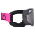 Мотокрос очила AMOQ MX Goggles Vision Magnetic Pink-Black - Smoke thumb