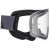 Мотокрос очила AMOQ MX Goggles Vision Magnetic Dark Grey-Black - Clear thumb
