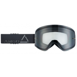 Мотокрос очила AMOQ MX Goggles Vision Magnetic Blackout - Clear