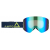 Мотокрос очила AMOQ MX Goggles Vision Magnetic Navy-Gold - Gold Mirror Мотокрос очила AMOQ MX Goggles Vision Magnetic Navy-Gold - Gold Mirror thumb