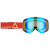 Мотокрос очила AMOQ MX Goggles Vision Magnetic Red-HiVis - Gold Mirror thumb