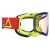 Мотокрос очила AMOQ MX Goggles Vision Magnetic Red-HiVis - Gold Mirror thumb