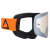 Мотокрос очила AMOQ MX Goggles Vision Magnetic Orange-Black - Silver Mirror thumb