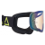 Мотокрос очила AMOQ MX Goggles Vision Magnetic Black-HiVis - Gold Mirror thumb