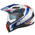 Каска AMOQ Helmet AI100 Mojave white/red/blue thumb