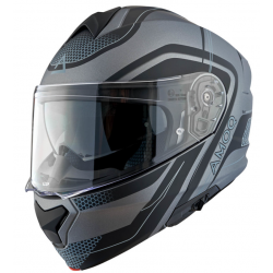Отваряема каска AMOQ Helmet MI100 Porto black/grey