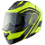Отваряема каска AMOQ Helmet MI100 Porto black/yellow thumb