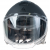 Скутер каска AMOQ Cluster Electric visor Jet Helmet Blackout thumb