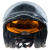 Скутер каска AMOQ Cluster Electric visor Jet Helmet Blackout thumb