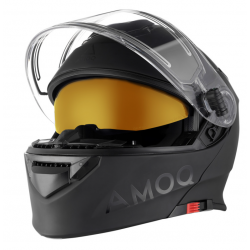 Отваряема каска AMOQ Protean Flip-Up Helmet Electric Visor Blackout