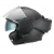 Отваряема каска AMOQ Helmet MI200 mattblack thumb