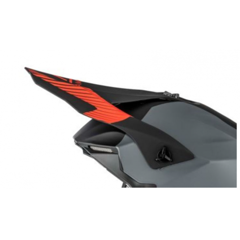 Козирка за каска AMOQ Airframe Peak Black/Gray/Red Козирка за каска AMOQ Airframe Peak Black/Gray/Red