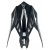 Козирка за каска AMOQ Friction Peak Black/Grey thumb