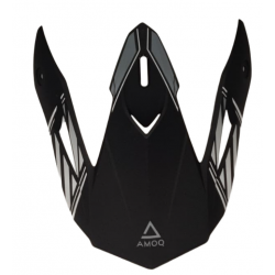 Козирка за каска AMOQ Meteor V2 Peak Axis Black/Grey Козирка за каска AMOQ Meteor V2 Peak Axis Black/Grey