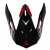 Козирка за каска AMOQ Meteor V2 Peak Axis Black/red thumb