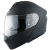 Отваряема каска AMOQ Helmet MI100 Solid matt black thumb